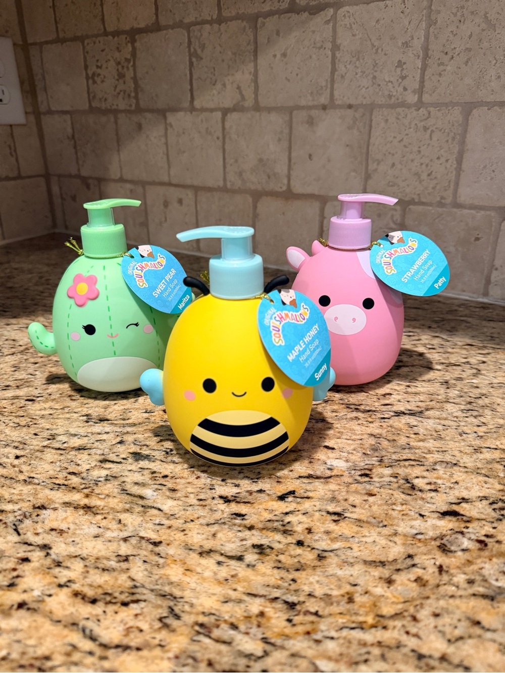 Squishmallows Soap Pump Trio